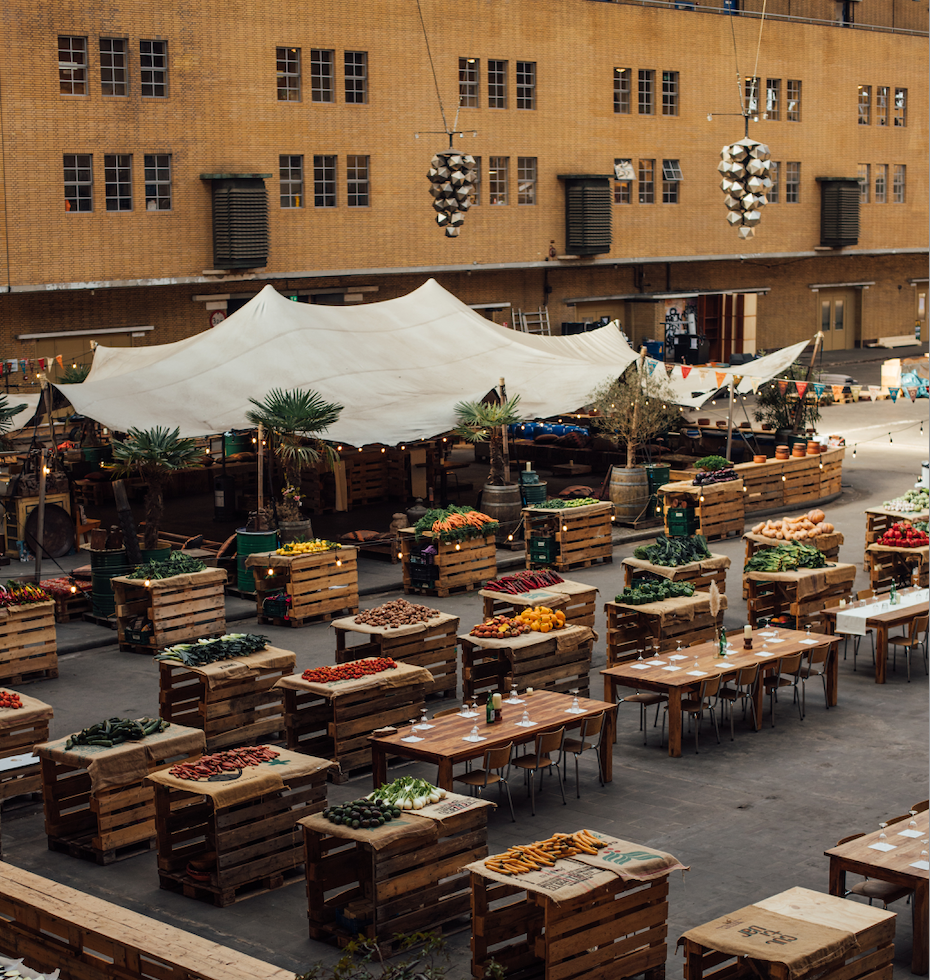 De souk in de Centrale Markthal